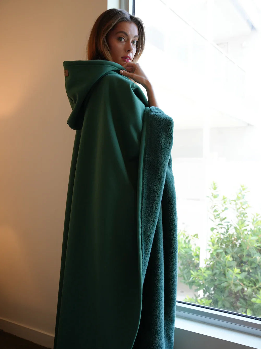Bluza-Koc z Kapturem Oversize – ujęcie 11