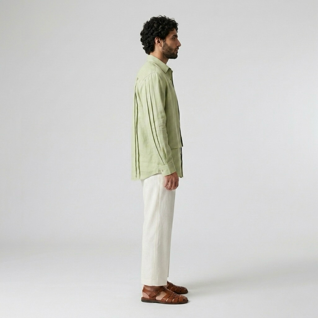 Luźna koszula typu overshirt w stylu utility