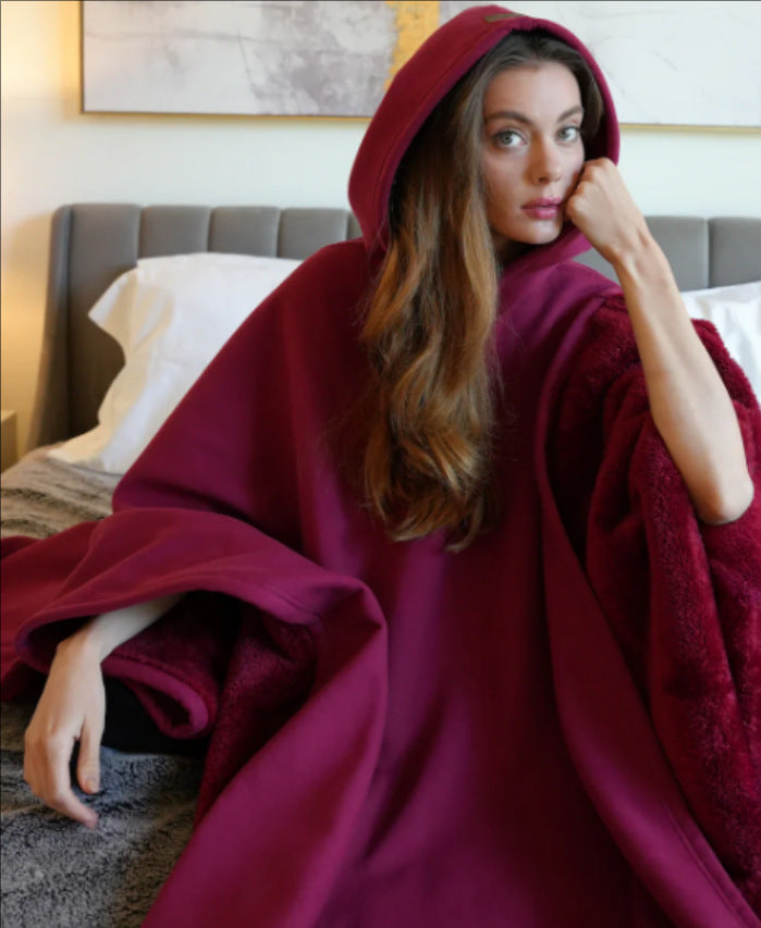 Bluza-Koc z Kapturem Oversize – ujęcie 4