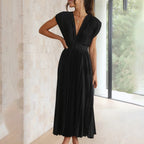 Sukienka Damska Elegancka Midi – ujęcie 6