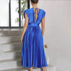 Sukienka Damska Elegancka Midi – ujęcie 8