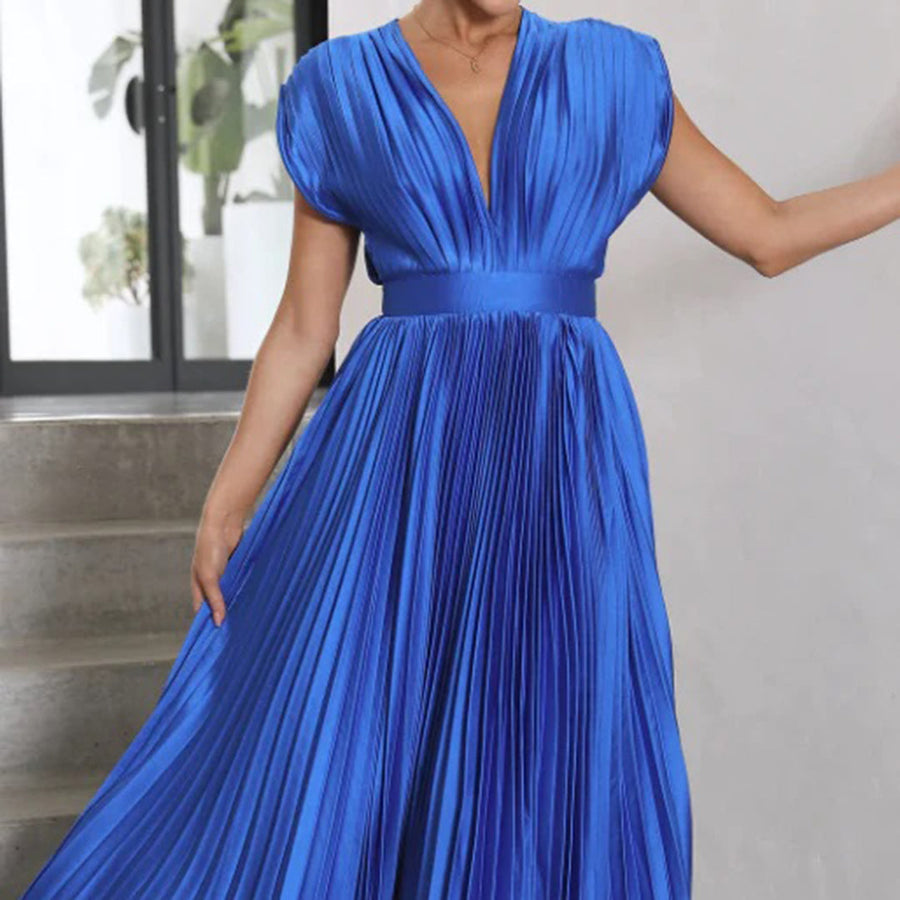 Sukienka Damska Elegancka Midi – ujęcie 9
