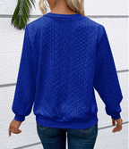 Sweter Damski Elegancki z Zamkiem – ujęcie 11