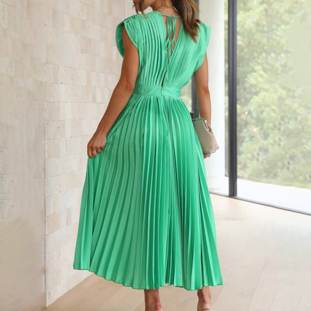 Sukienka Damska Elegancka Midi – ujęcie 11