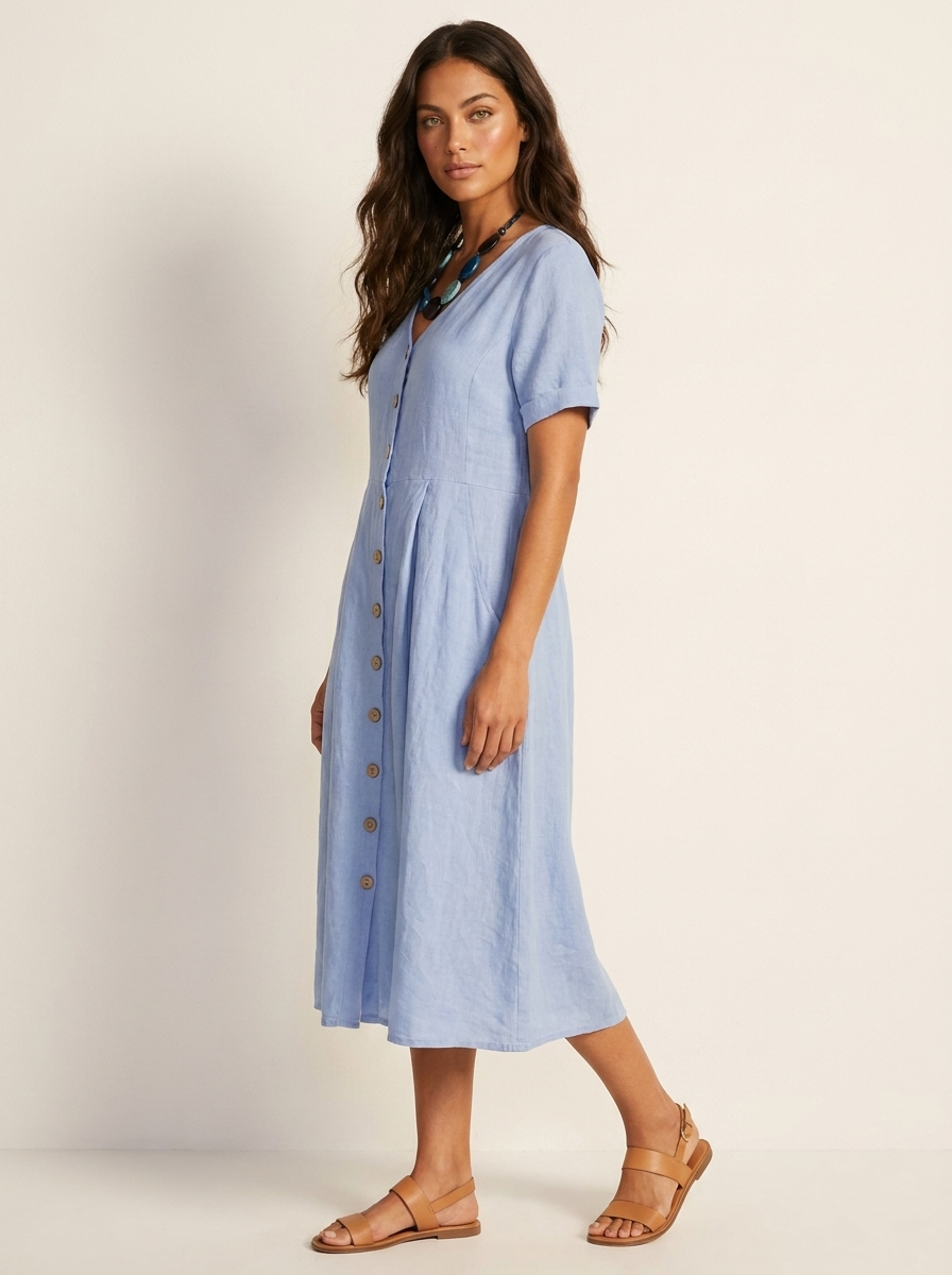 Zwiewna sukienka midi Sophie – Diamila Moda