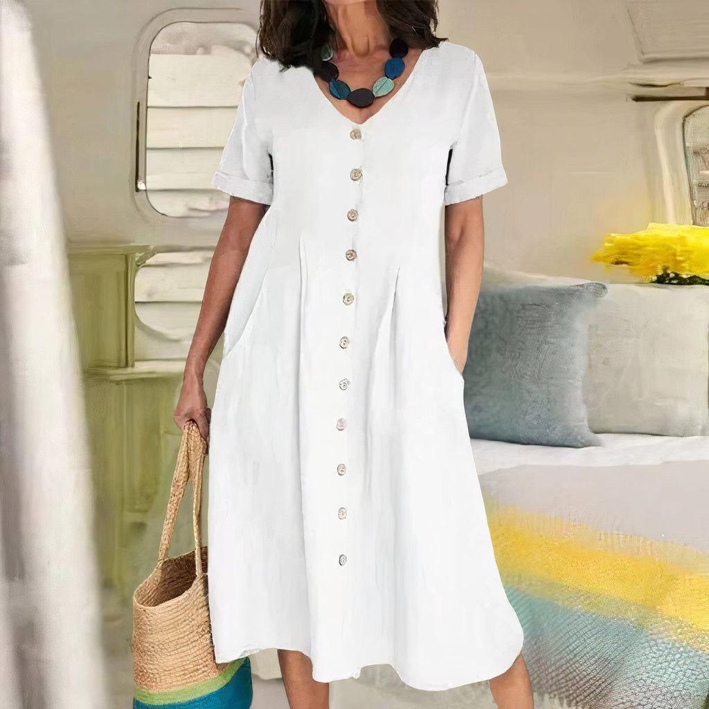 Zwiewna sukienka midi Sophie – Diamila Moda