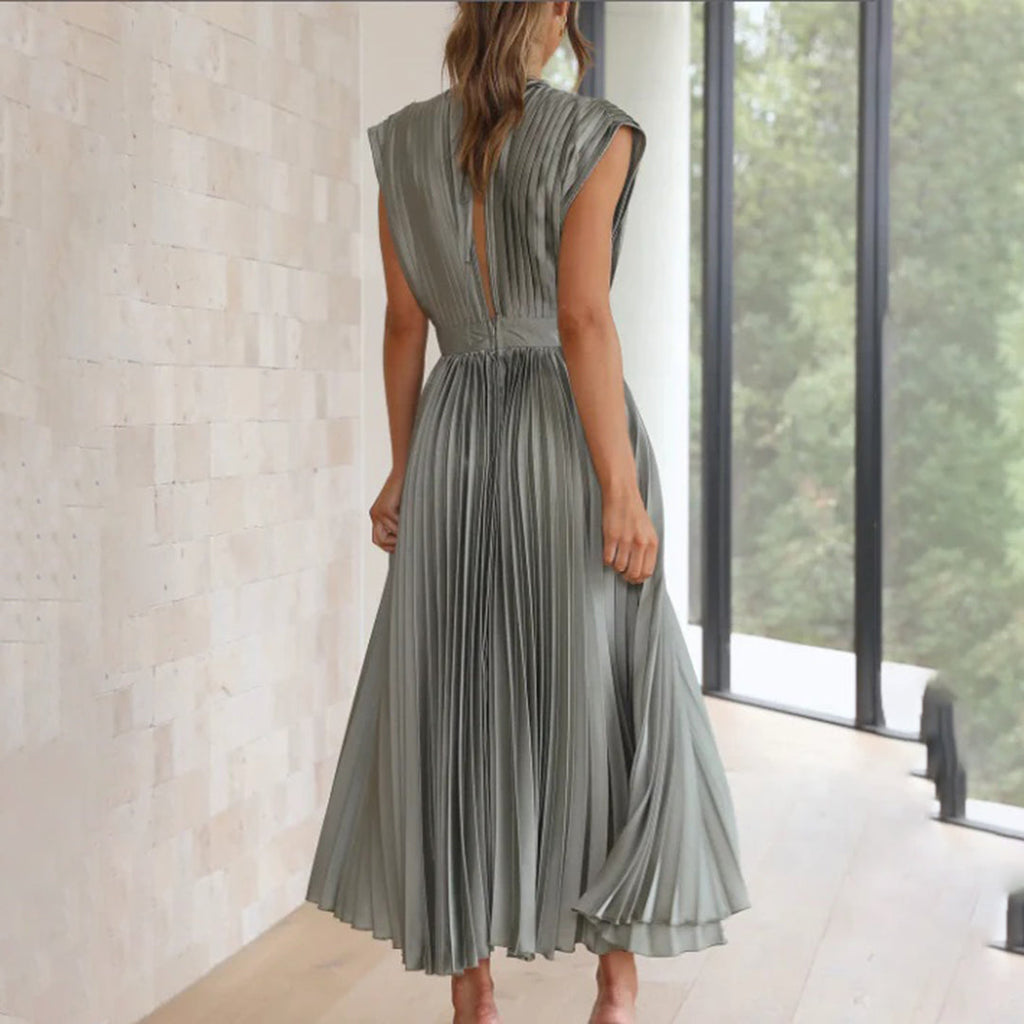 Sukienka Damska Elegancka Midi – ujęcie 16