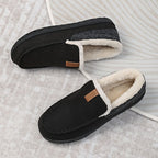 Męskie Loafersy z Miękką, Ciepłą Wyściółką