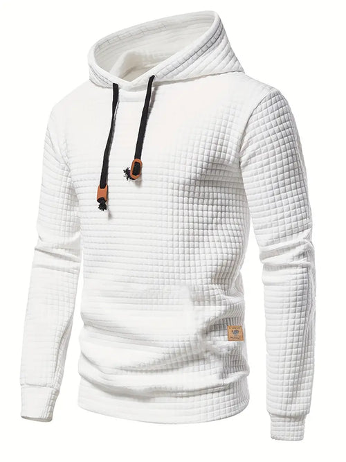 Męska bluza z kapturem nierozpinana streetwear