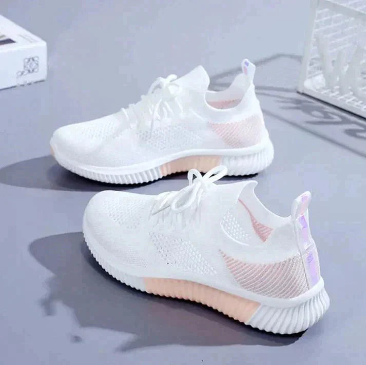 Buty Sportowe Damskie Ortopedyczne Treningowe z Siatki