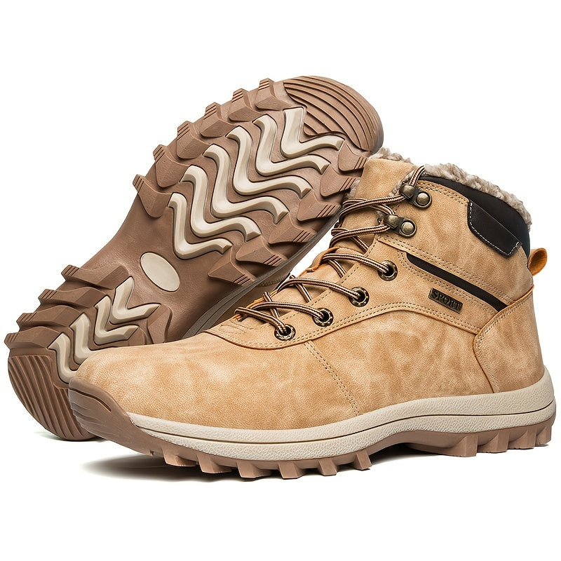 Buty trekkingowe meskie khaki