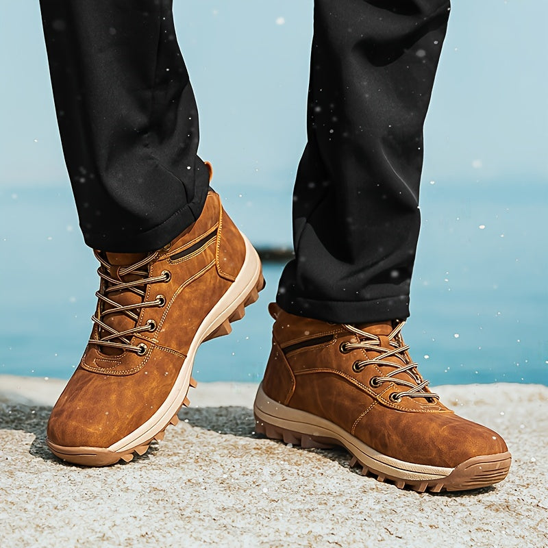 Buty trekkingowe meskie - detal podszewki