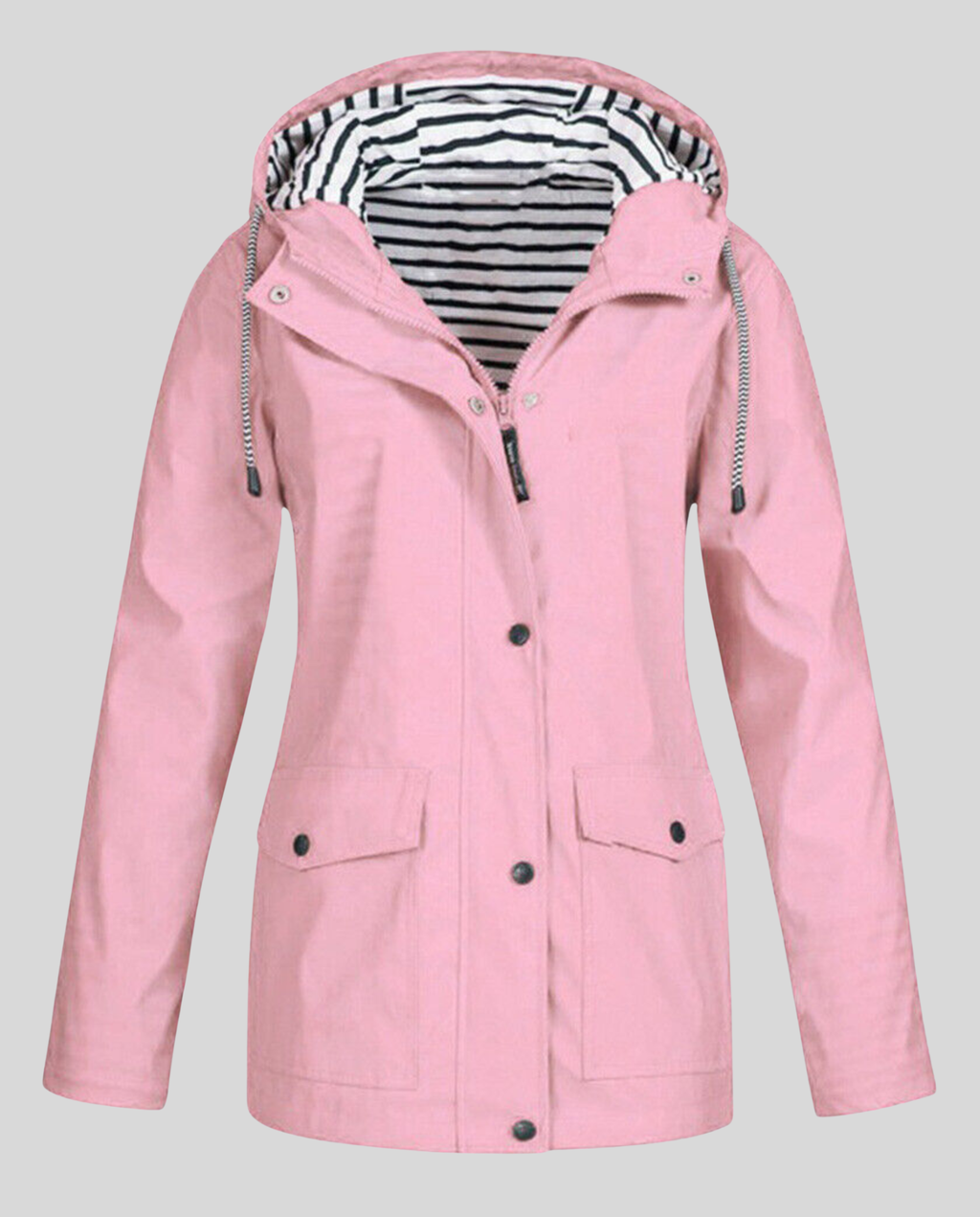 Kurtka Przeciwdeszczowa Damska na Każdą Pogodę – detal