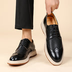 Męskie półbuty sznurowane w stylu brogue – ujęcie 10