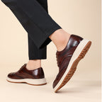 Męskie półbuty sznurowane w stylu brogue – ujęcie 6