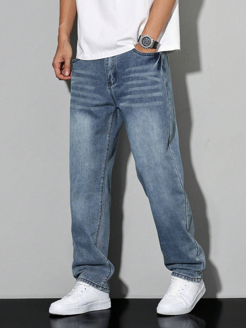 Jeansy meskie baggy