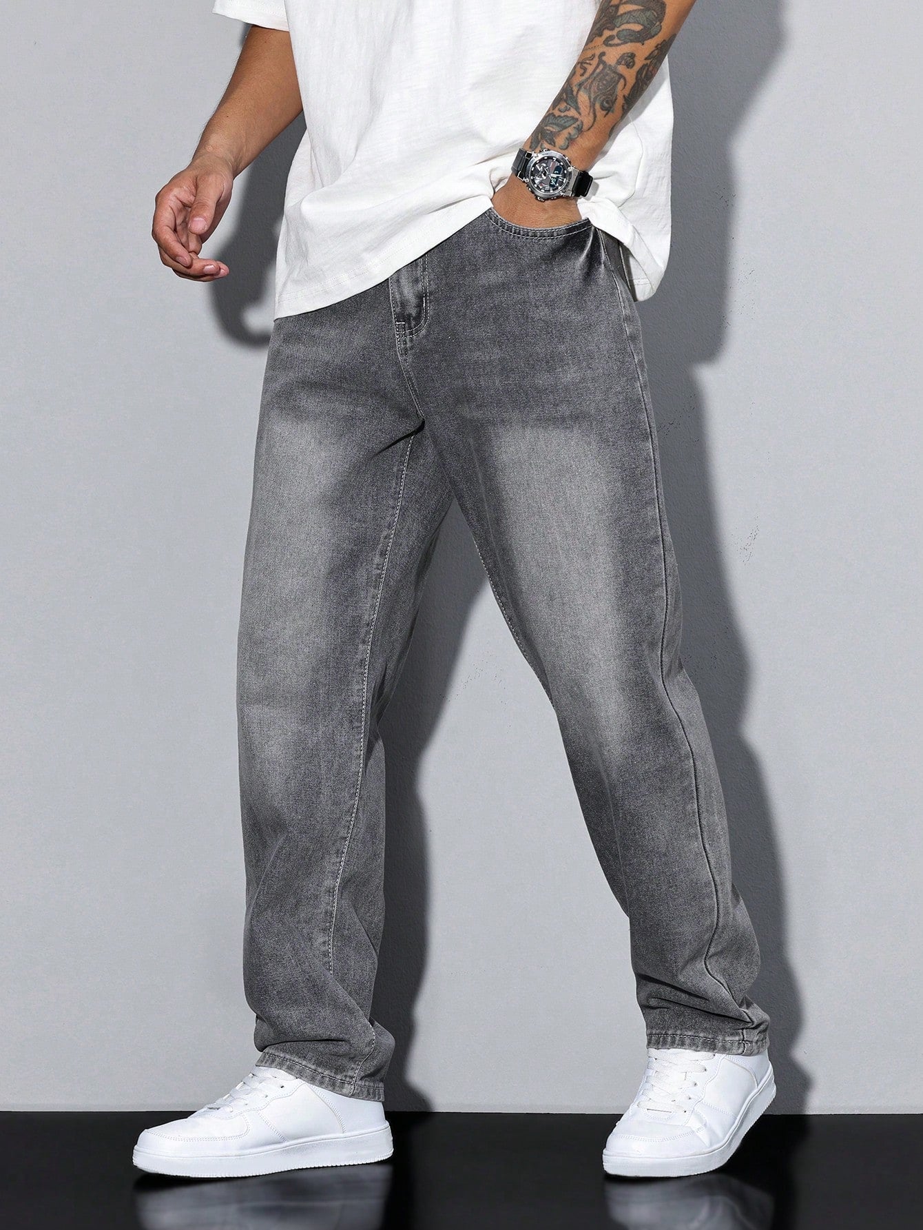 Jeansy meskie baggy
