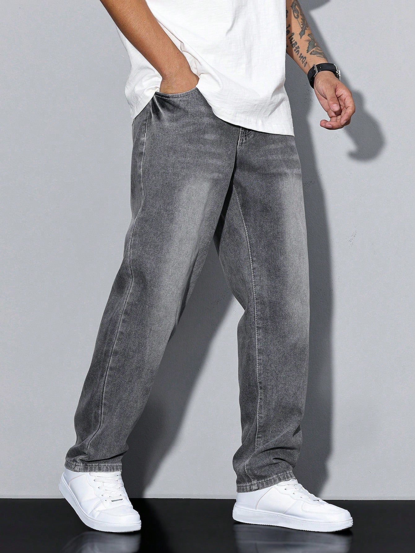 Jeansy meskie baggy