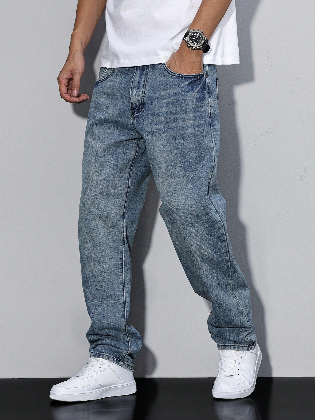 Jeansy meskie baggy