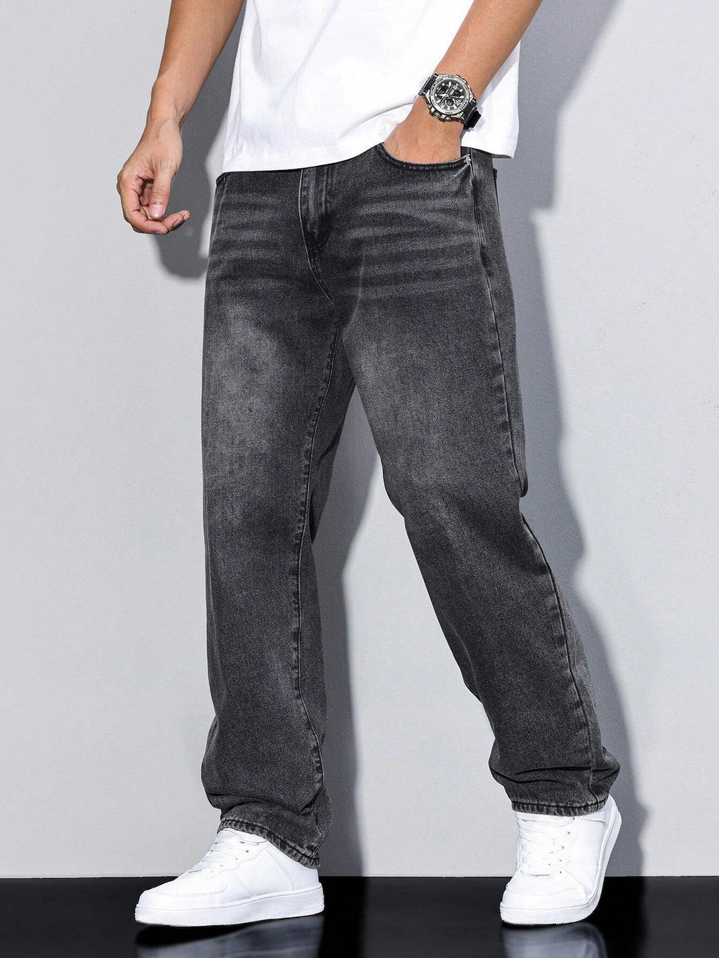 Jeansy meskie baggy