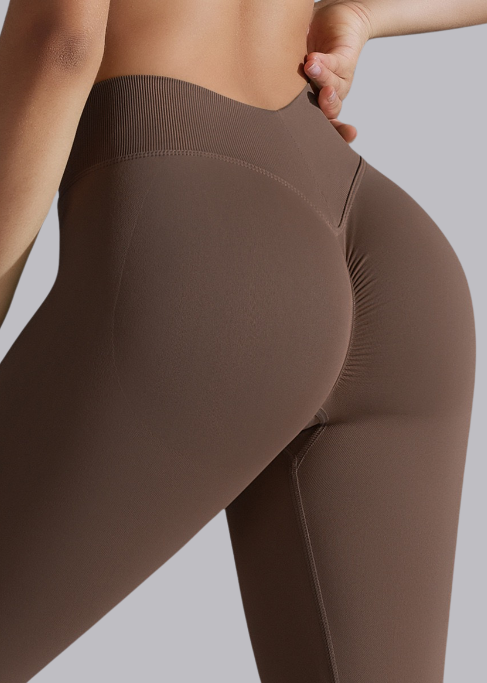 Legginsy damskie modelujące scrunch push-up ujęcie 1