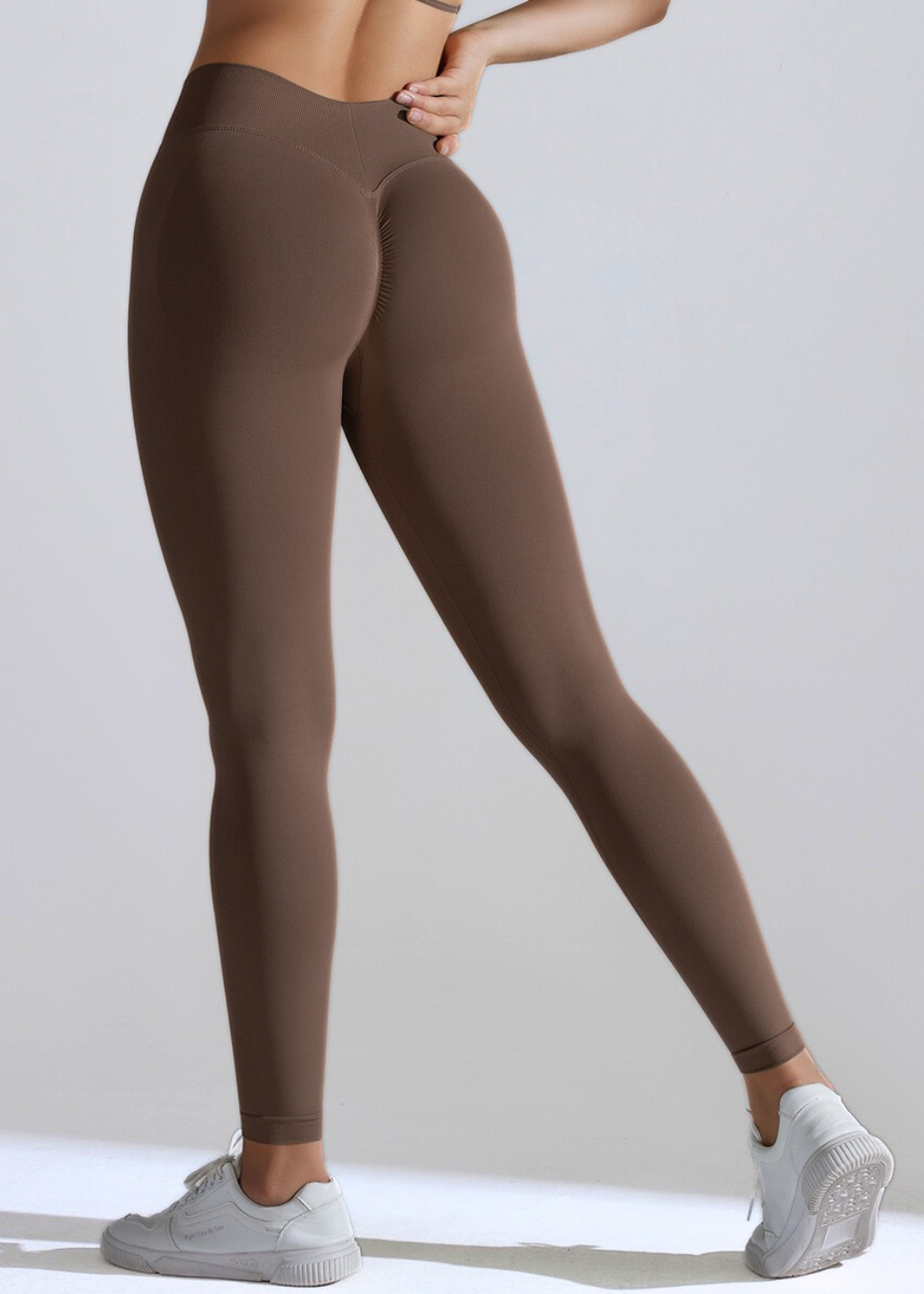 Legginsy damskie modelujące scrunch push-up ujęcie 3