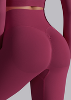 Legginsy damskie z wysokim stanem modelujące ujęcie 13