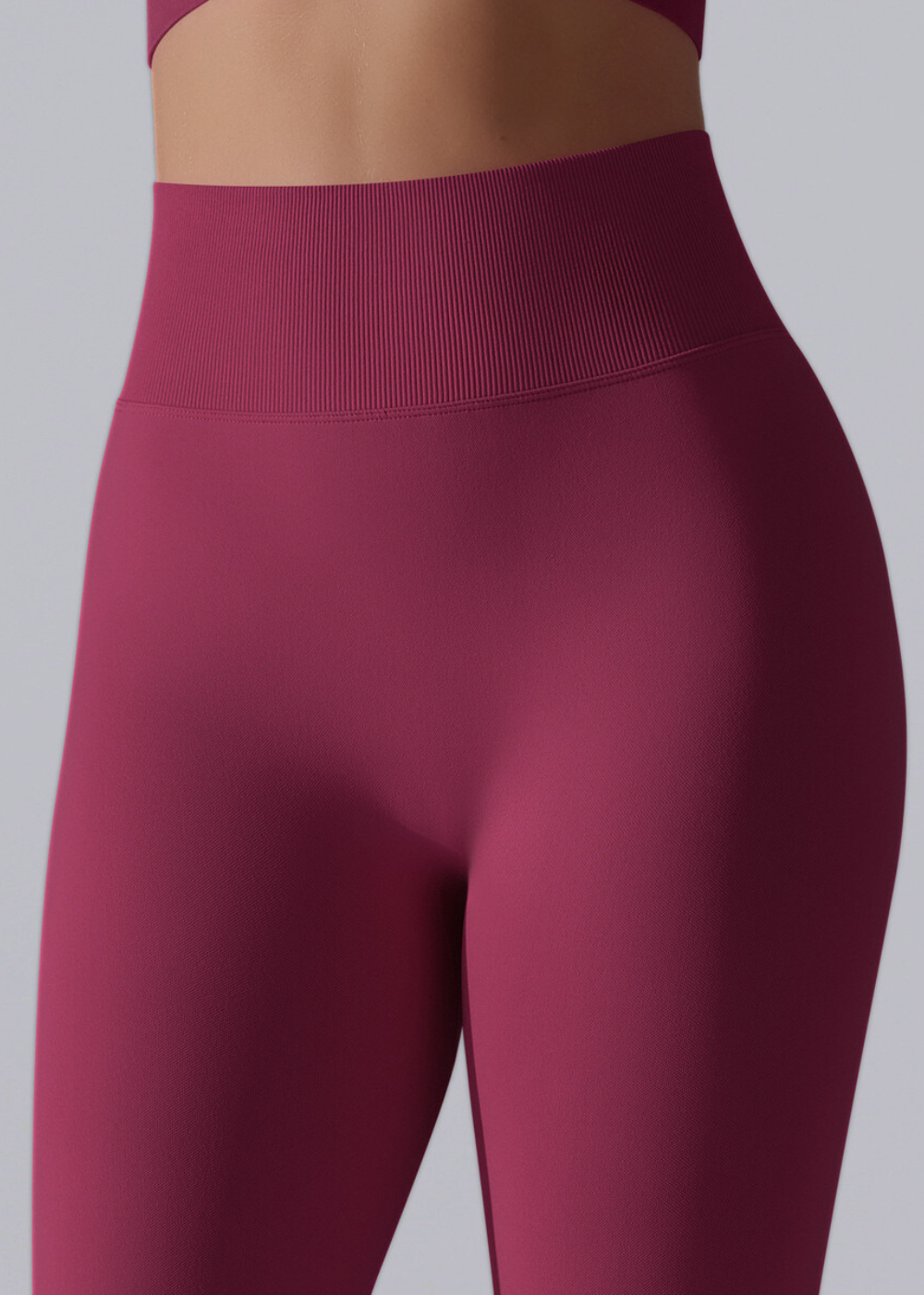 Legginsy damskie z wysokim stanem modelujące ujęcie 15