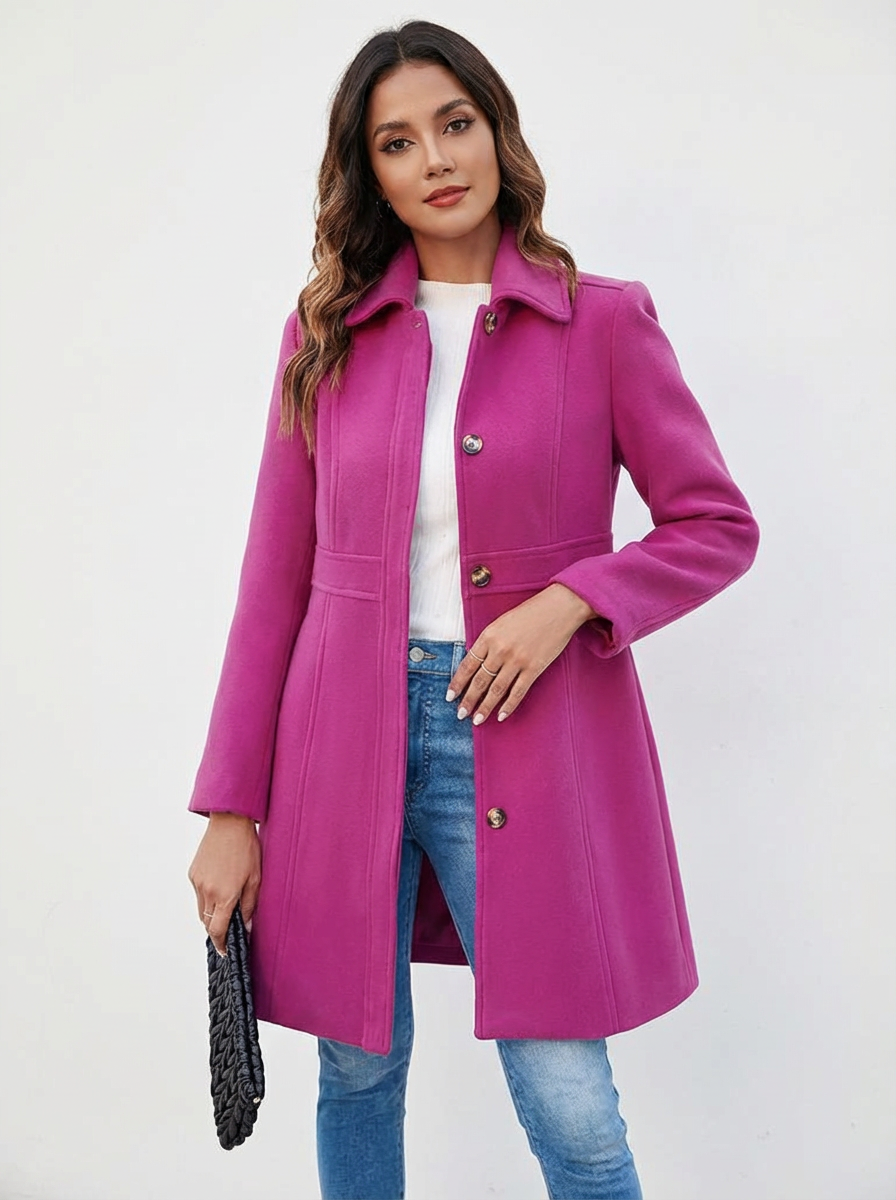 Elegancki płaszcz damski Josephine – Diamila Moda
