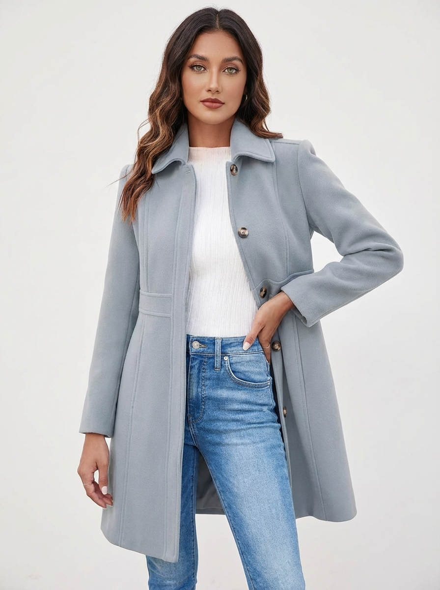 Elegancki płaszcz damski Josephine – Diamila Moda