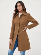 Płaszcz damski Josephine w linii A – Diamila Moda
