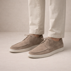 Eleganckie Skórzane Buty Męskie Sznurowane – ujęcie 2
