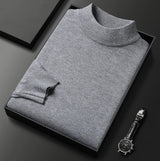 Sweter Męski z Golfem – Elegancki i Ciepły