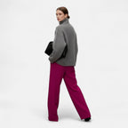 Sweter Damski z Golfem Oversize Dzianinowy – ujęcie 6
